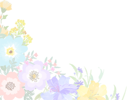 花のフレーム